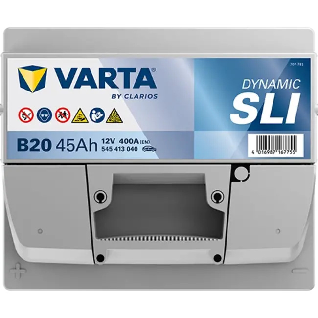 Varta Auto accu 12 volt 45 Ah SLI Dynamic type B20