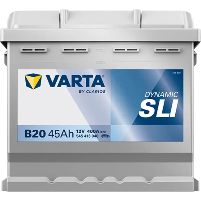 Varta Auto accu 12 volt 45 Ah SLI Dynamic type B20