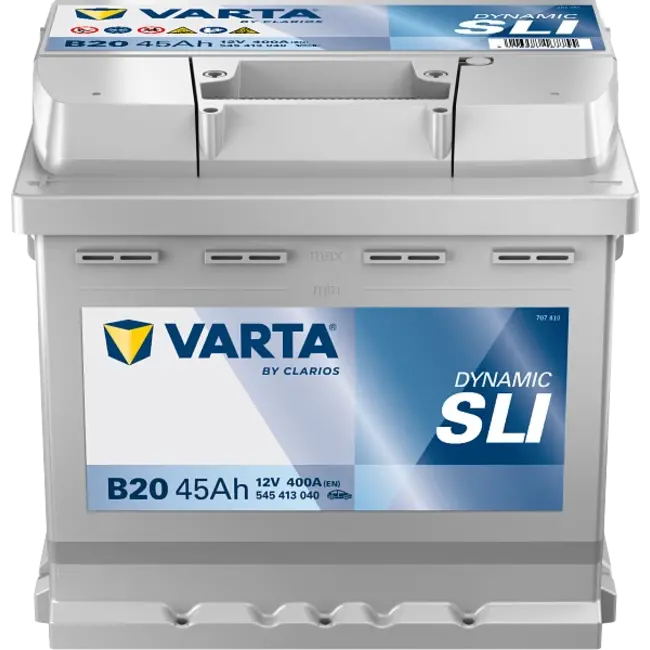 Varta Auto accu 12 volt 45 Ah SLI Dynamic type B20