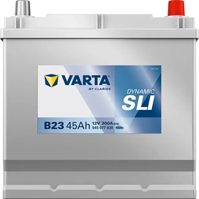 Varta Auto accu 12 volt 45 Ah SLI Dynamic type B23