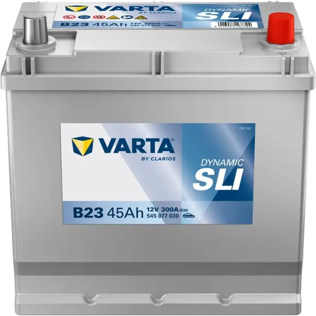 Varta Auto accu 12 volt 45 Ah SLI Dynamic type B23
