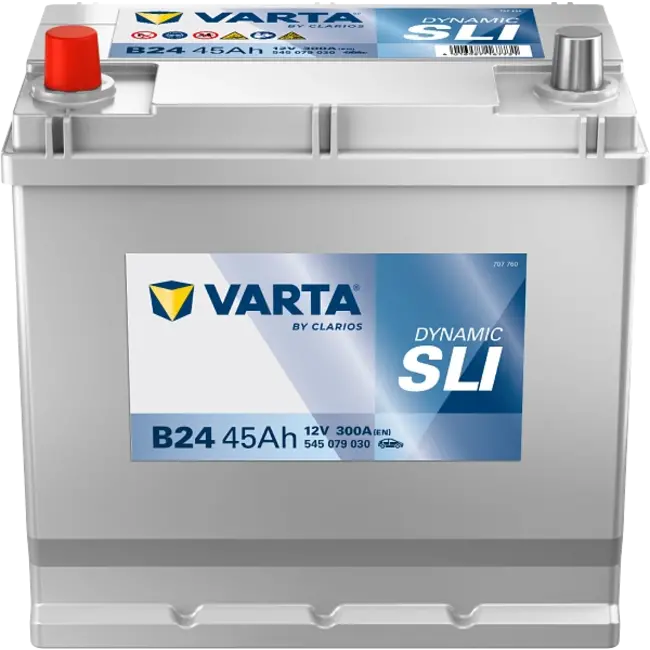 Varta Auto accu 12 volt 45 Ah SLI Dynamic type B24