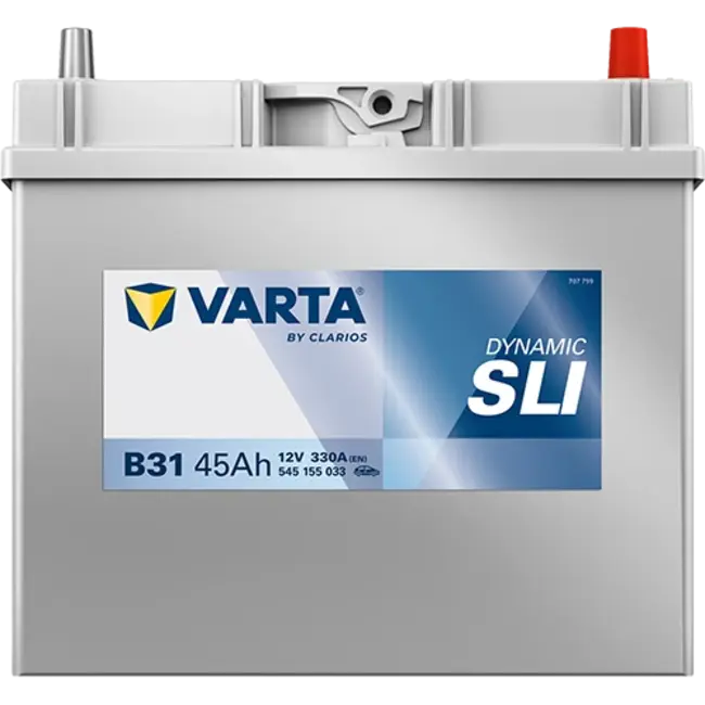 Varta Auto accu 12 volt 45 Ah SLI Dynamic type B31
