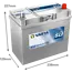 Varta Auto accu 12 volt 45 Ah SLI Dynamic type B32