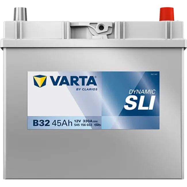 Varta Auto accu 12 volt 45 Ah SLI Dynamic type B32