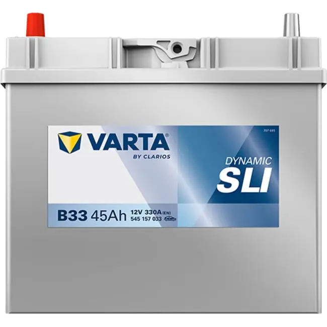 Varta Auto accu 12 volt 45 Ah SLI Dynamic type B33