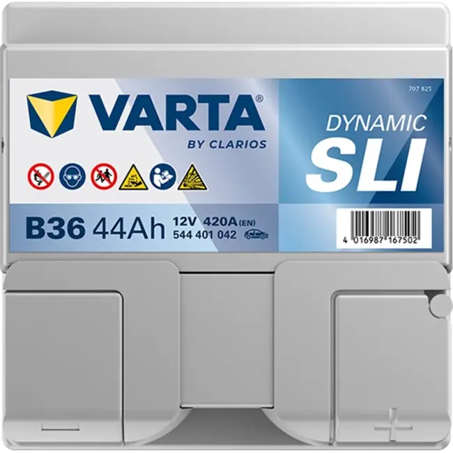 Varta Auto accu 12 volt 44 Ah SLI Dynamic type B36
