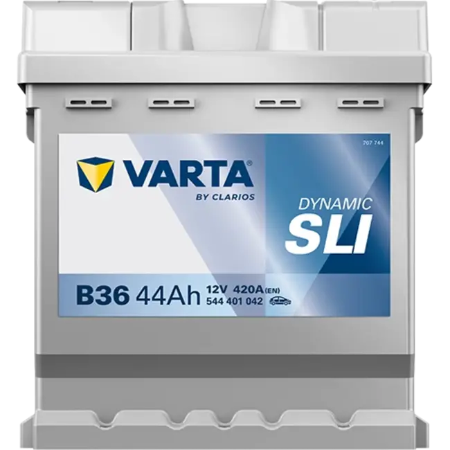 Varta Auto accu 12 volt 44 Ah SLI Dynamic type B36