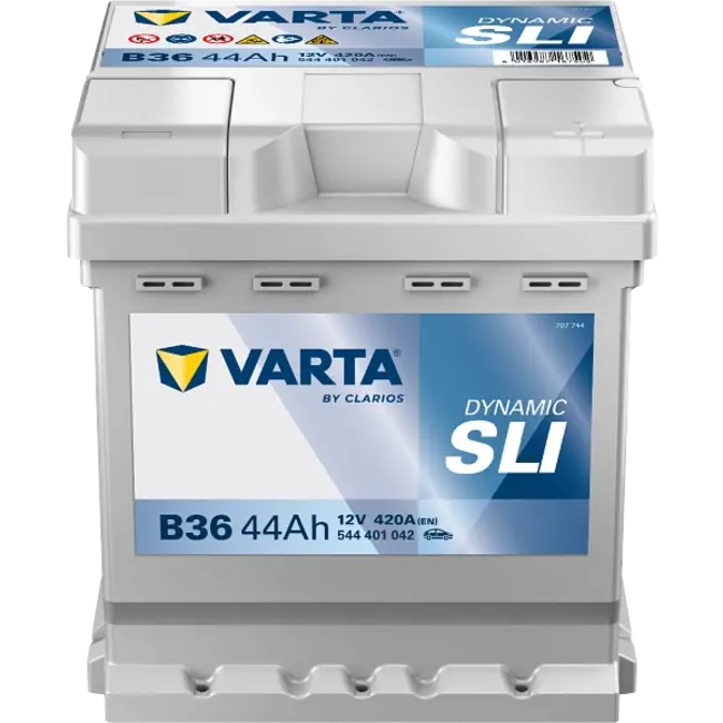 Varta Auto accu 12 volt 44 Ah SLI Dynamic type B36