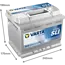 Varta Auto accu 12 volt 63 Ah SLI Dynamic type D15