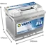 Varta Auto accu 12 volt 60 Ah SLI Dynamic type D43