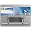 Varta Auto accu 12 volt 60 Ah SLI Dynamic type D43