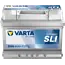 Varta Auto accu 12 volt 60 Ah SLI Dynamic type D59