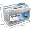 Varta Auto accu 12 volt 70 Ah SLI Dynamic type E9