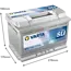Varta Auto accu 12 volt 70 Ah SLI Dynamic type E13