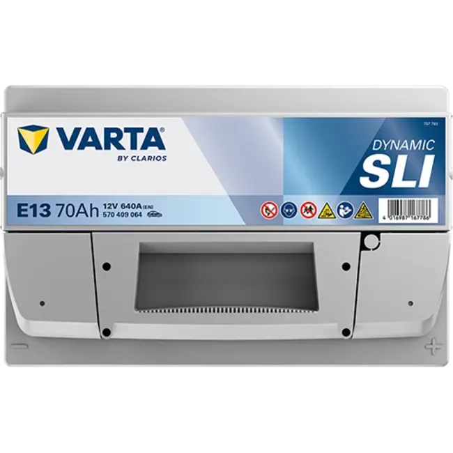 Varta Auto accu 12 volt 70 Ah SLI Dynamic type E13