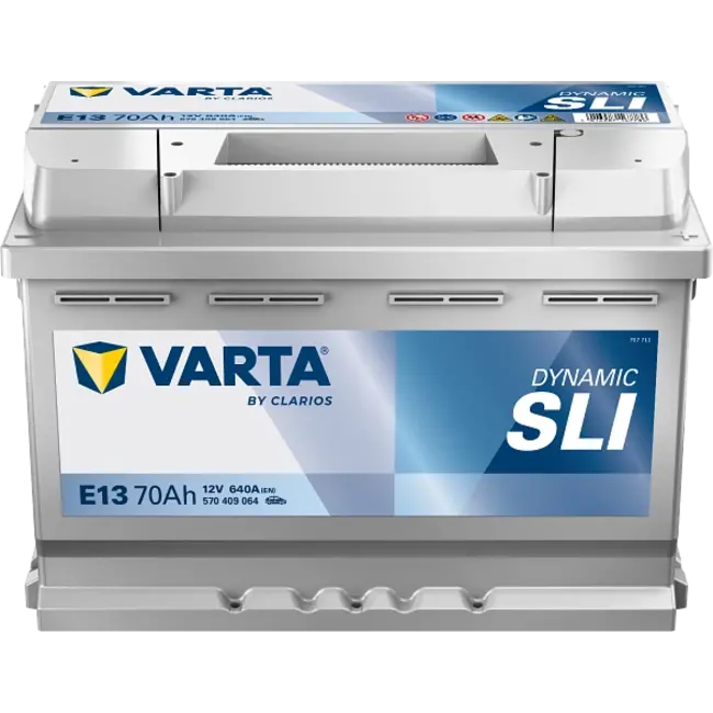 Varta Auto accu 12 volt 70 Ah SLI Dynamic type E13
