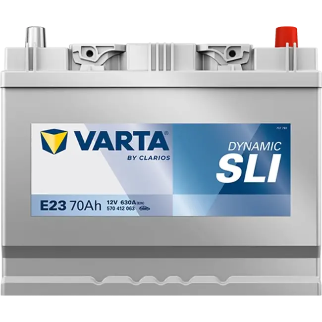 Varta Auto accu 12 volt 70 Ah SLI Dynamic type E23