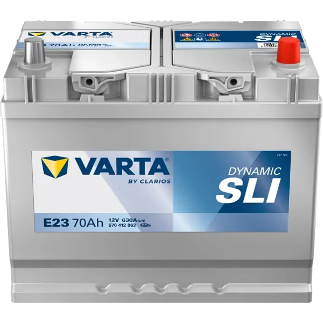 Varta Auto accu 12 volt 70 Ah SLI Dynamic type E23