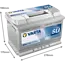 Varta Auto accu 12 volt 77 Ah SLI Dynamic type E44