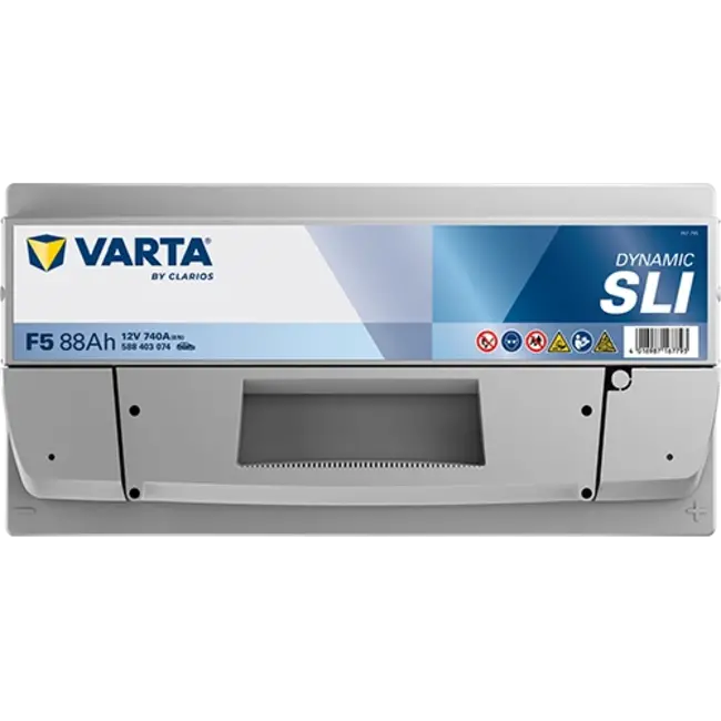 Varta Auto accu 12 volt 88 Ah SLI Dynamic type F5
