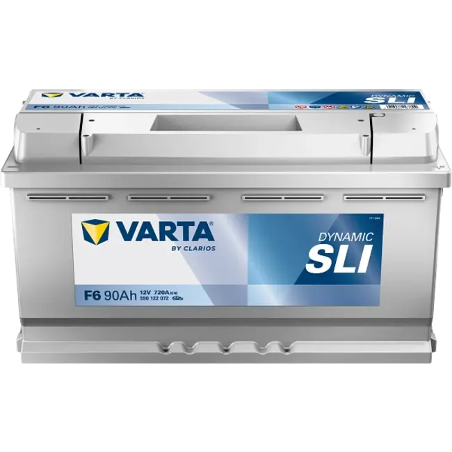 Varta Auto accu 12 volt 90 Ah SLI Dynamic type F6