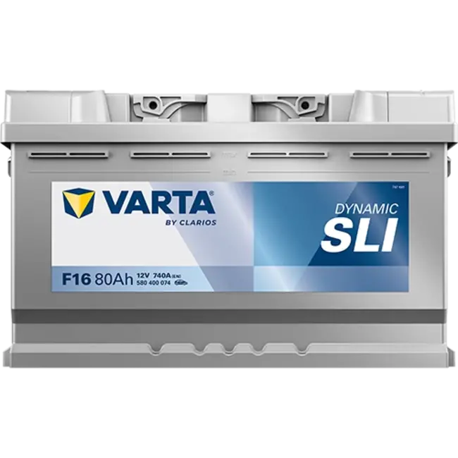 Varta Auto accu 12 volt 80 Ah SLI Dynamic type F16