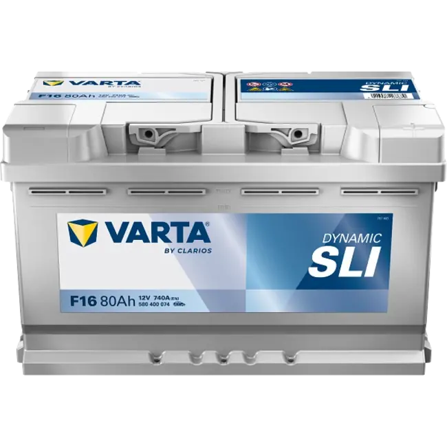 Varta Auto accu 12 volt 80 Ah SLI Dynamic type F16