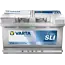 Varta Auto accu 12 volt 80 Ah SLI Dynamic type F16