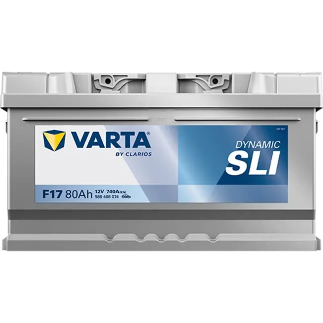 Varta Auto accu 12 volt 80 Ah SLI Dynamic type F17