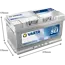 Varta Auto accu 12 volt 80 Ah SLI Dynamic type F17