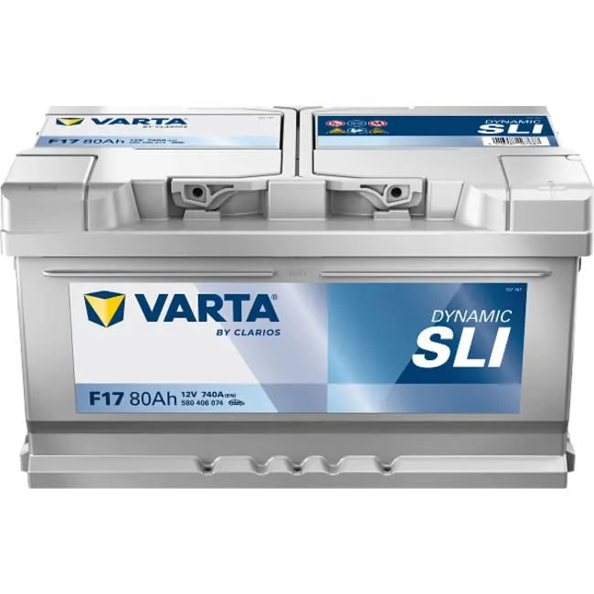 Varta Auto accu 12 volt 80 Ah SLI Dynamic type F17