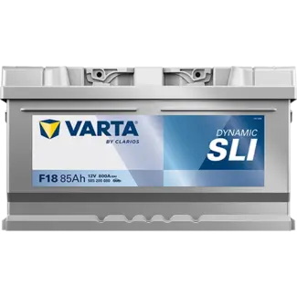 Varta Auto accu 12 volt 85 Ah SLI Dynamic 585 200 080 type F18 Varta Auto accu 12 volt 85 Ah SLI Dynamic 585 200 080 type F18
