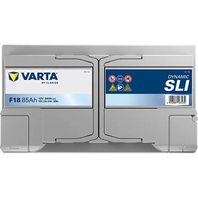Varta Auto accu 12 volt 85 Ah SLI Dynamic type F18