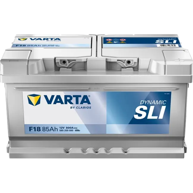Varta Auto accu 12 volt 85 Ah SLI Dynamic type F18