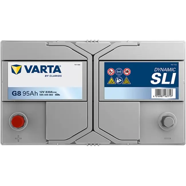 Varta Auto accu 12 volt 95 Ah SLI Dynamic type G8