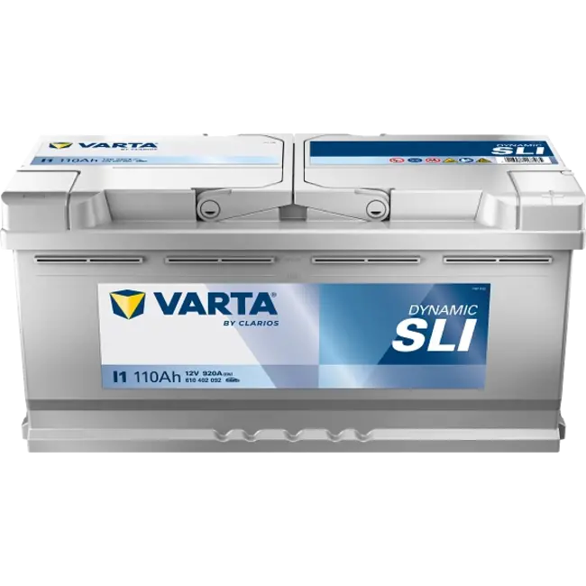 Varta Auto accu 12 volt 110 Ah SLI Dynamic type I1