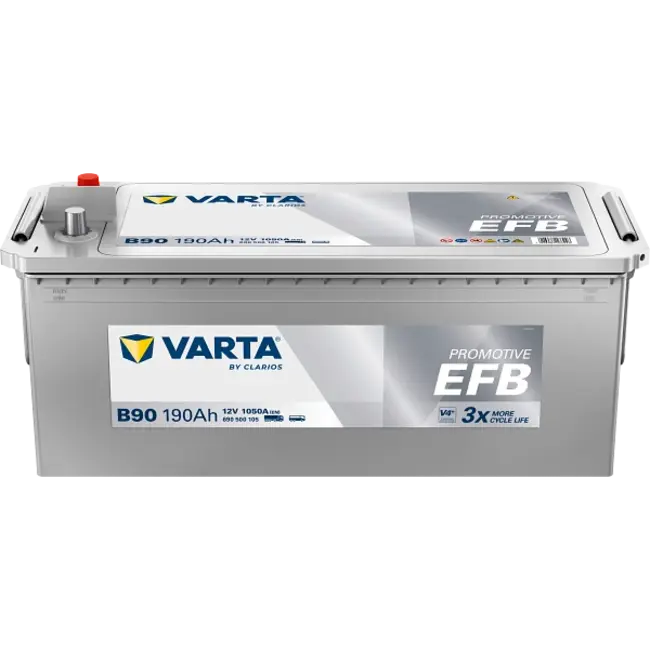 Varta ProMotive EFB type B90 startaccu 12 volt 190 ah