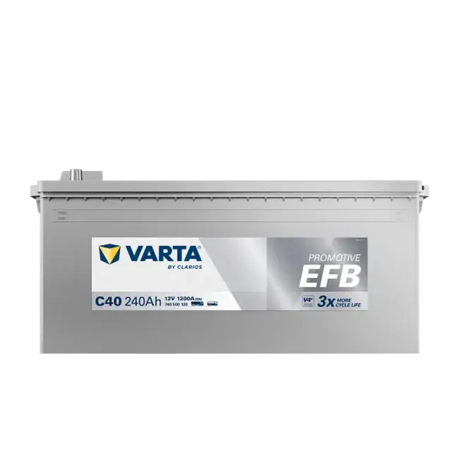 Varta Promotive EFB type C40 startaccu 12 volt 240 ah