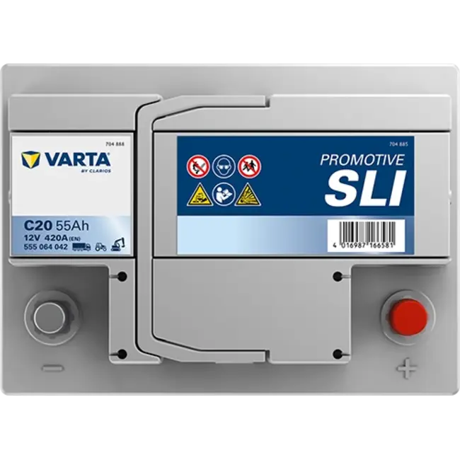 Varta Promotive SLI type C20 startaccu 12 volt 55 ah
