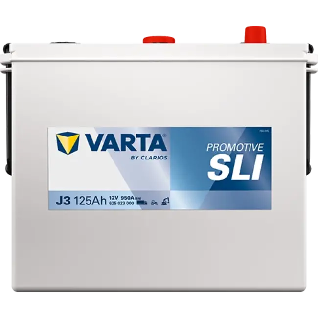 Varta Promotive SLI type J3 startaccu 12 volt 125 ah