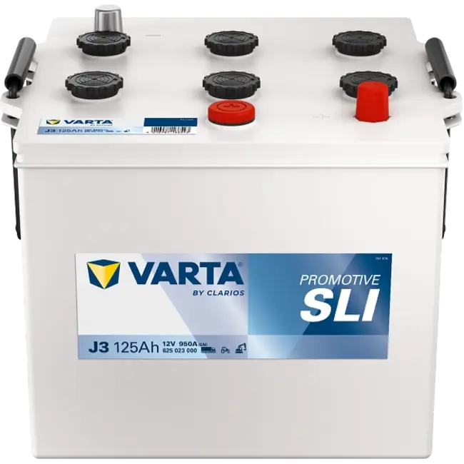 Varta Promotive SLI type J3 startaccu 12 volt 125 ah