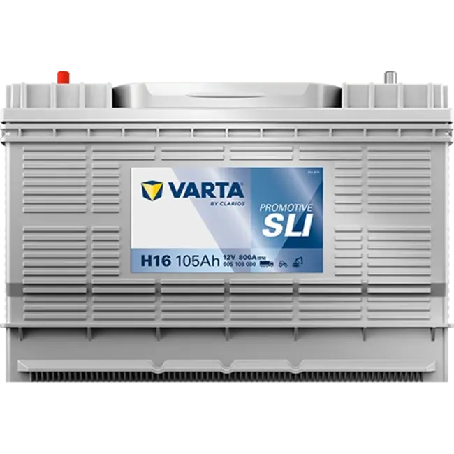 Varta Promotive SLI type H16 startaccu 12 volt 105 ah