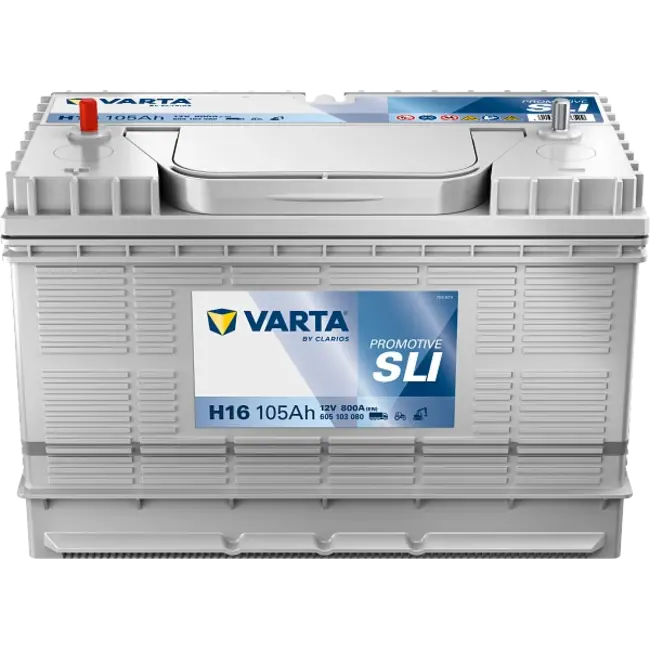 Varta Promotive SLI type H16 startaccu 12 volt 105 ah