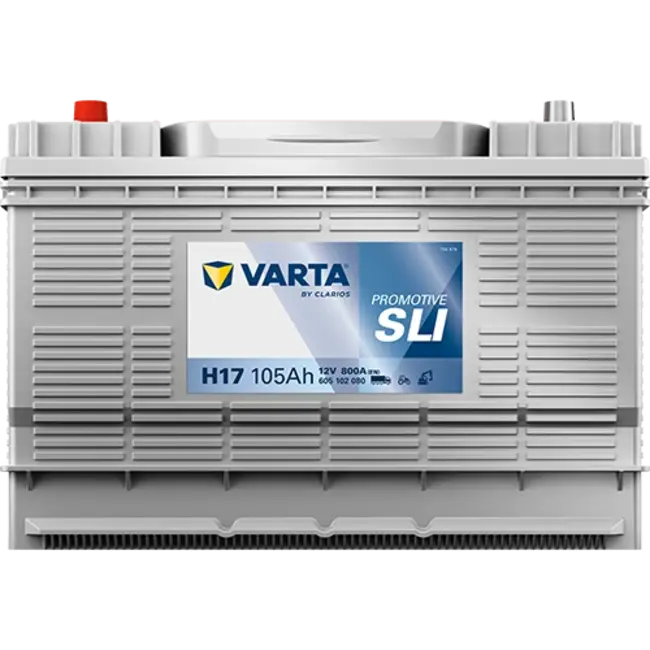 Varta Promotive SLI type H17 startaccu 12 volt 105 ah