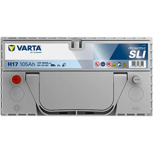 Varta Promotive SLI type H17 startaccu 12 volt 105 ah