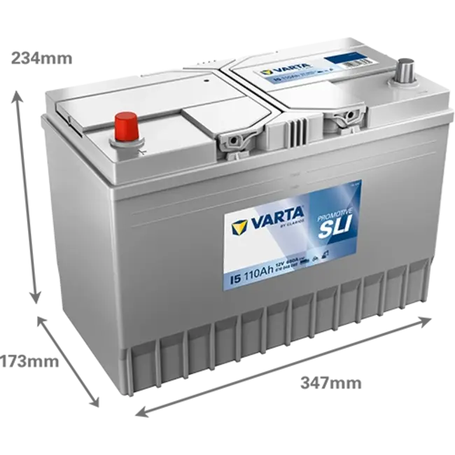 Varta Promotive SLI type I5 startaccu 12 volt 110 ah