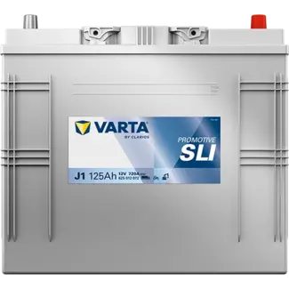 Varta Promotive SLI type J1 startaccu 12 volt 125 ah
