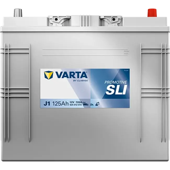 Varta Promotive SLI type J1 startaccu 12 volt 125 ah