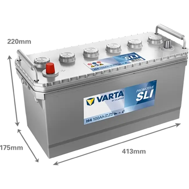 Varta Promotive SLI type H4 startaccu 12 volt 100 ah